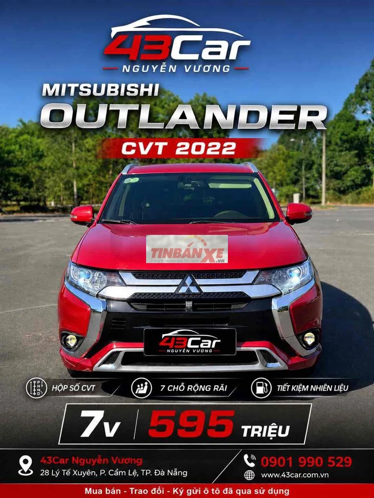 Mitsubishi Outlander 2.0 CVT 2022 Đỏ