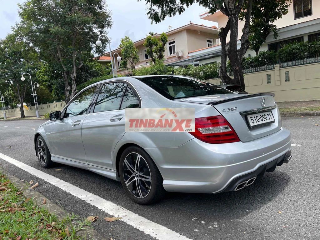 Mercedes-Benz C300 W204 2011 Bạc
