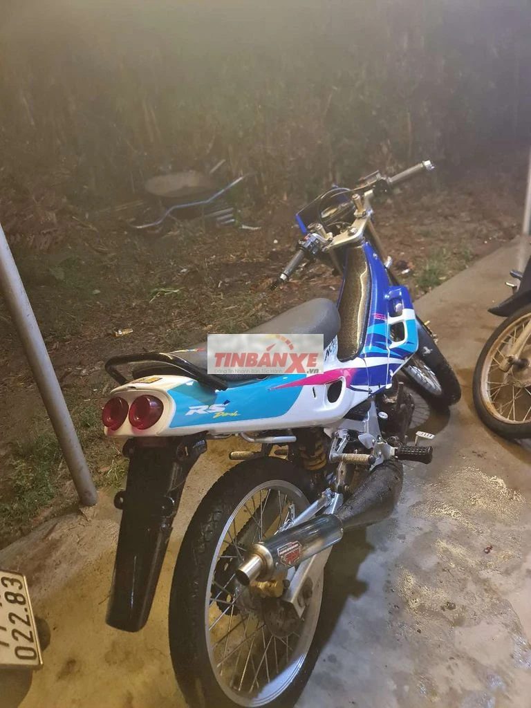 Honda Nova Xanh trắng Côn tay