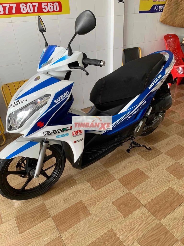 Suzuki Impulse 125cc 2016 Trắng xanh