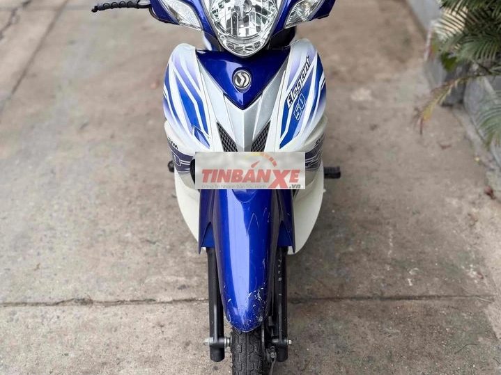 SYM Elegant 50cc 2014 Xanh trắng, biển Tây Ninh
