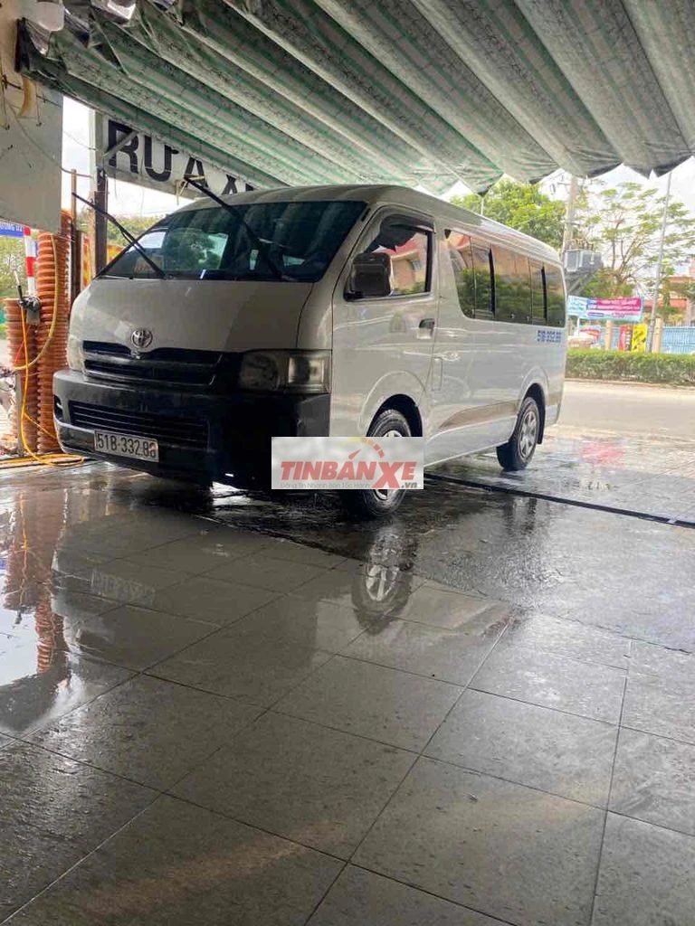 Toyota Hiace van 6n/850kg đời 2009 máy dầu