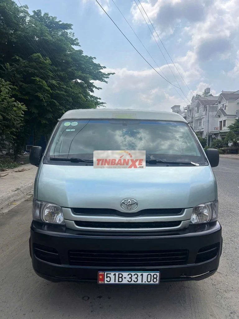 Toyota Hiace van 6 chỗ 2008 - 10000 km