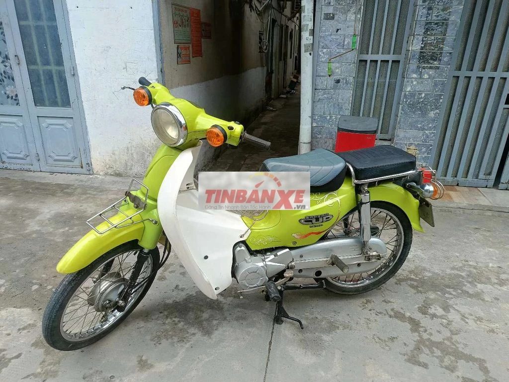 Xe máy Cub 50cc Đỏ, Trắng