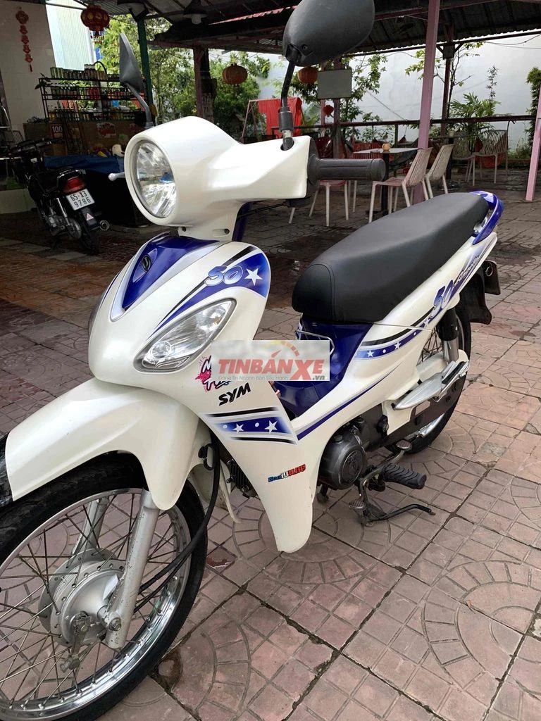 SYM Angela 50 2016 Trắng xanh