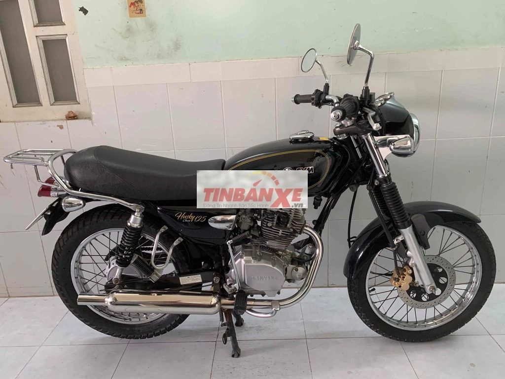 SYM Husky 125 Đen Zin êm