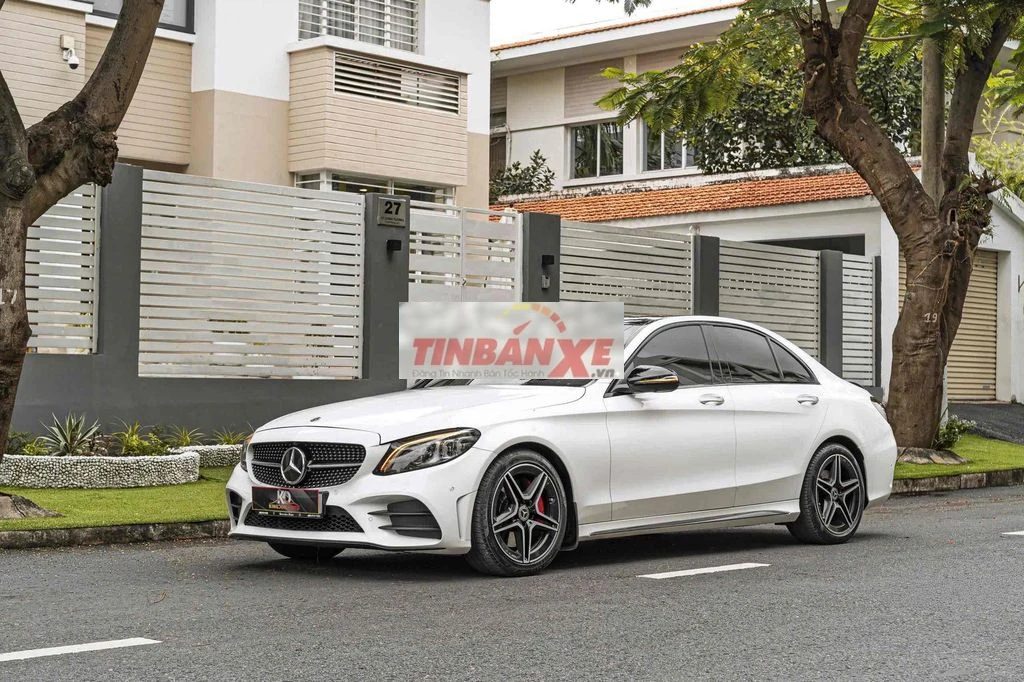 C300_AMG facelift 2021 màu trắng/ nt nâu siêu đẹp