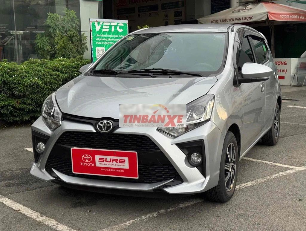 5 Chỗ, Tự động - Wigo 1.2G AT 34.980 Km. Bạc