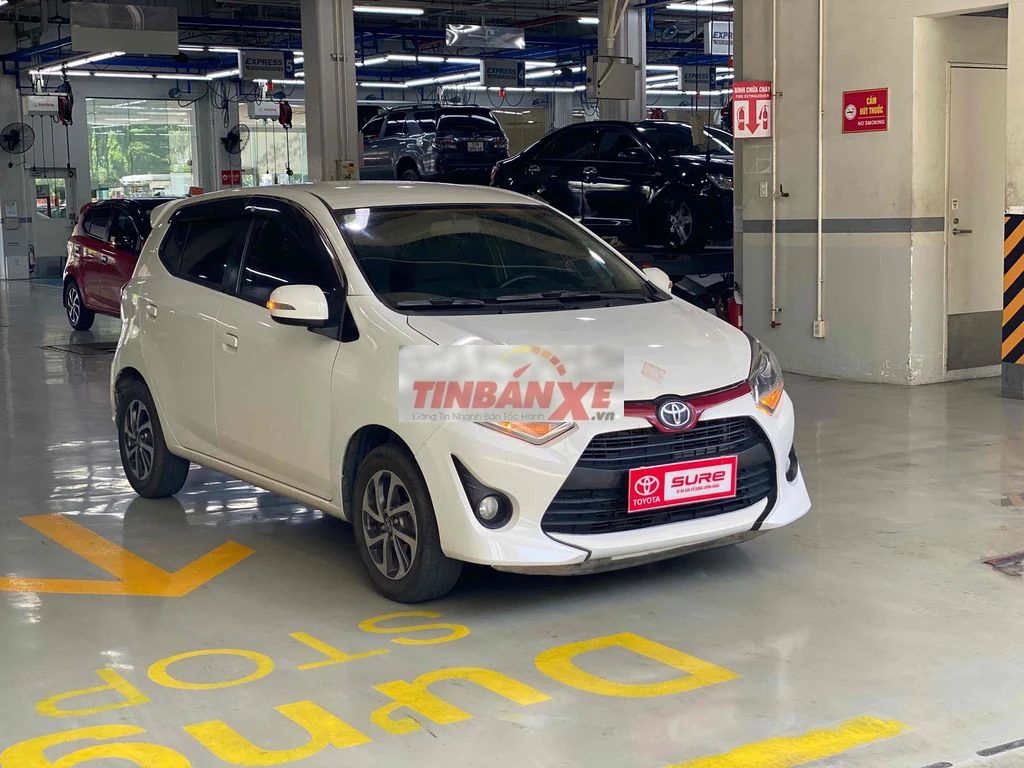Toyota Wigo 2018 1.2 AT 67.000km Trắng