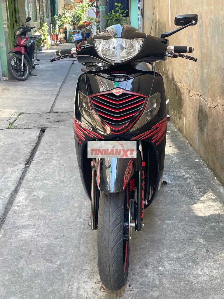 Xe SH Ý, Sport đen, Zin a-z, cọp, xe chùm mềm.