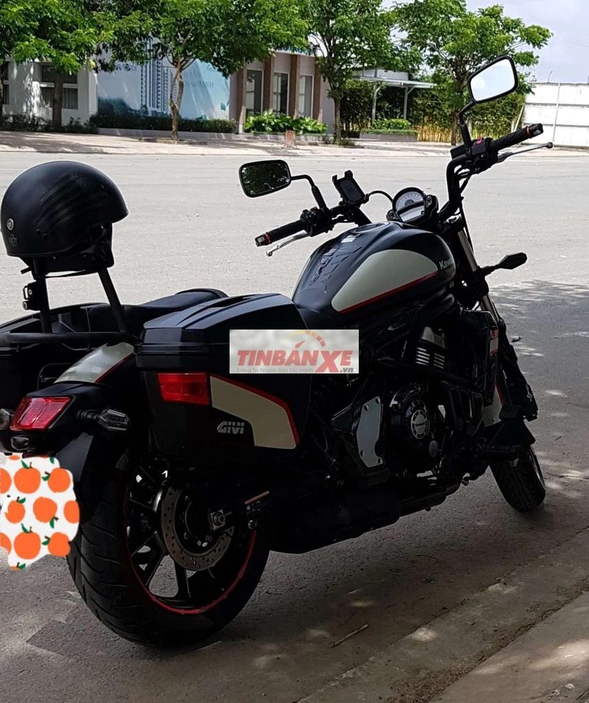 Kawasaki Vulcan S Đen trắng