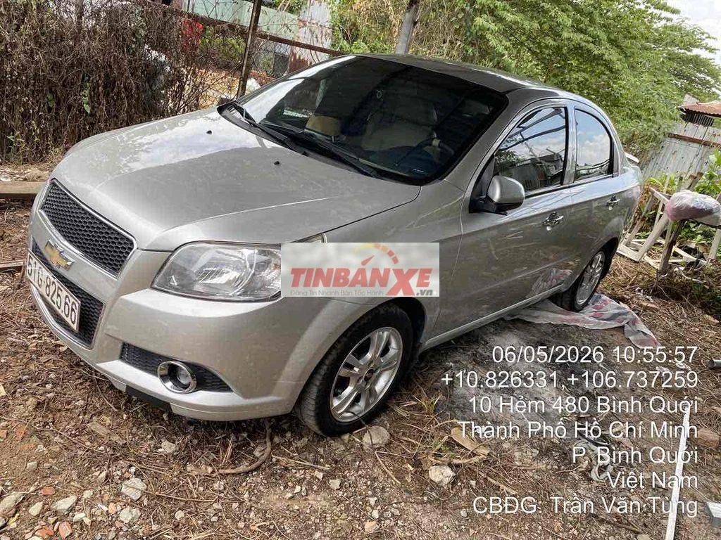 Chevrolet Aveo Bạc Tự động 84402 km