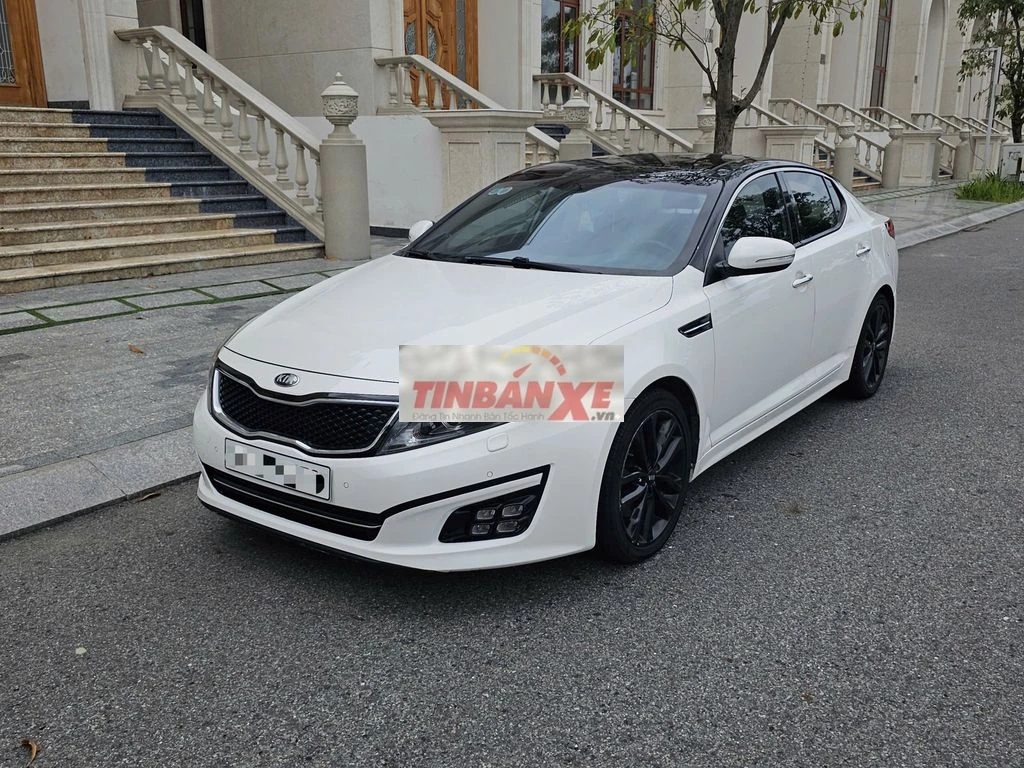 Kia Optima 2014 2.0AT 91000 km Trắng