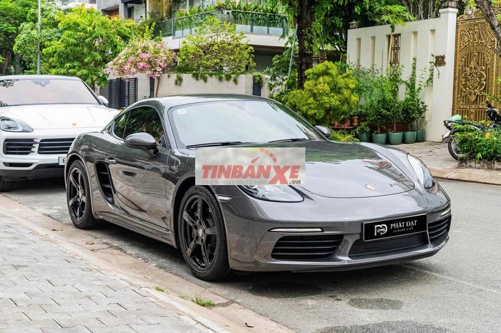 Porsche 718 Cayman 2022 Xám Bao Bank 90%