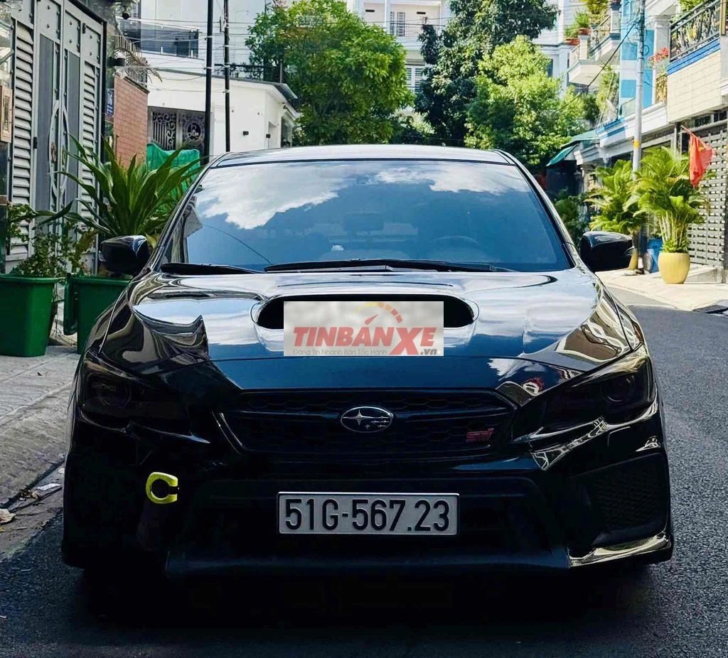 Subaru STi WRX 2017 facelift Đen