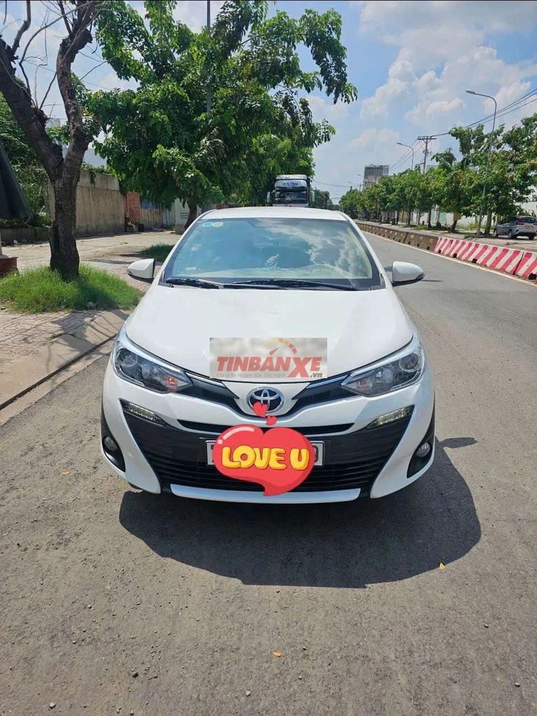 Toyota Vios 2018G Mẫu mới Trắng