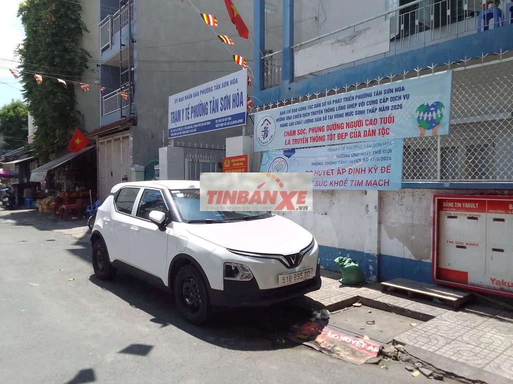 Xe điện VinFast henrio green VF5 2026 màu Bạc