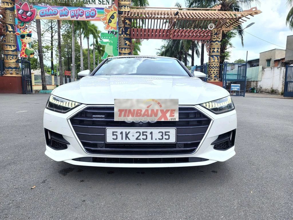 Audi A7 2022 55 TFSI Trắng 1 chủ từ đầu