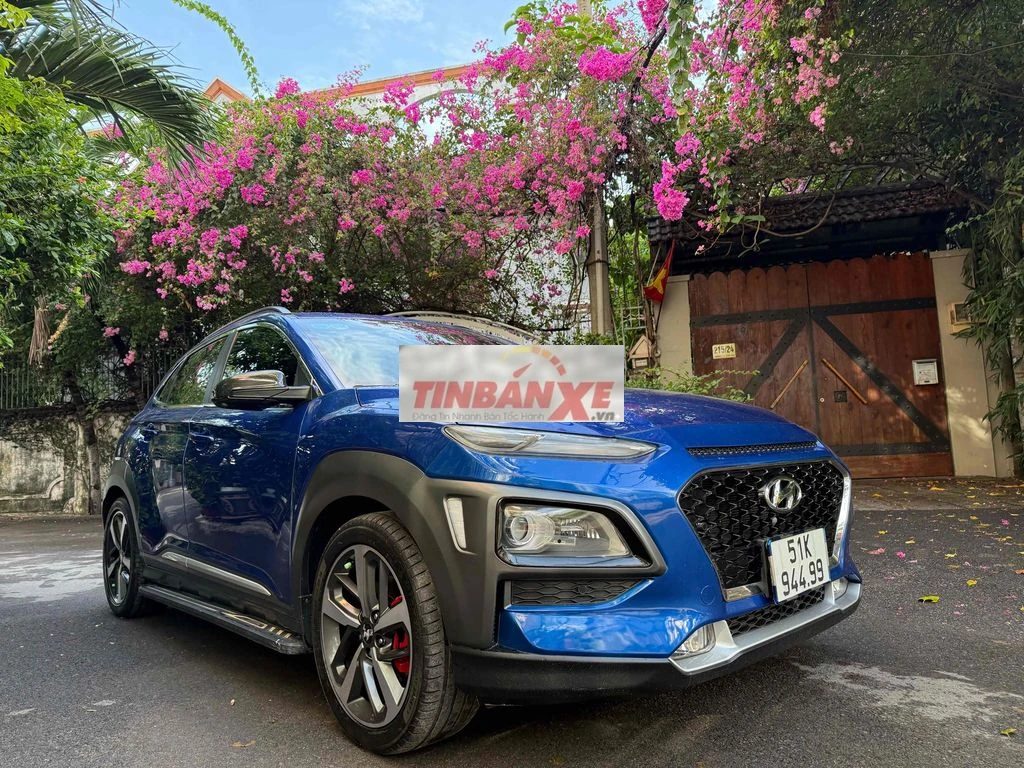 Hyundai Kona 2018 1.6 Turbo 79150 km Xanh