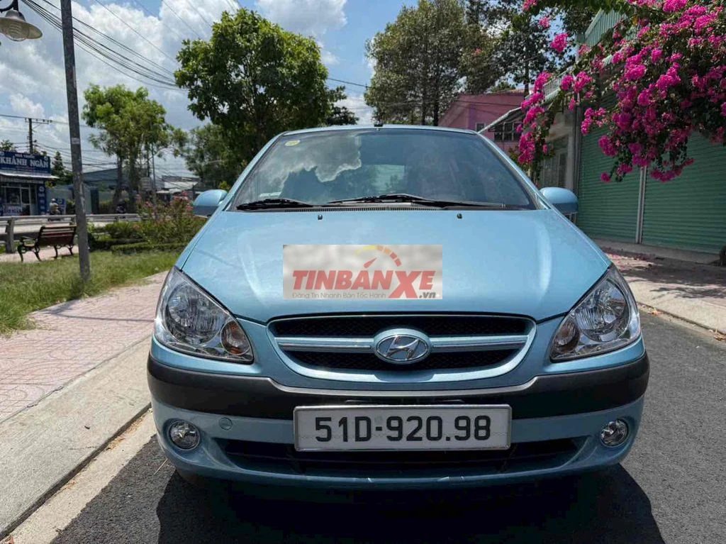 Hyundai Getz 1.4AT màu Xanh