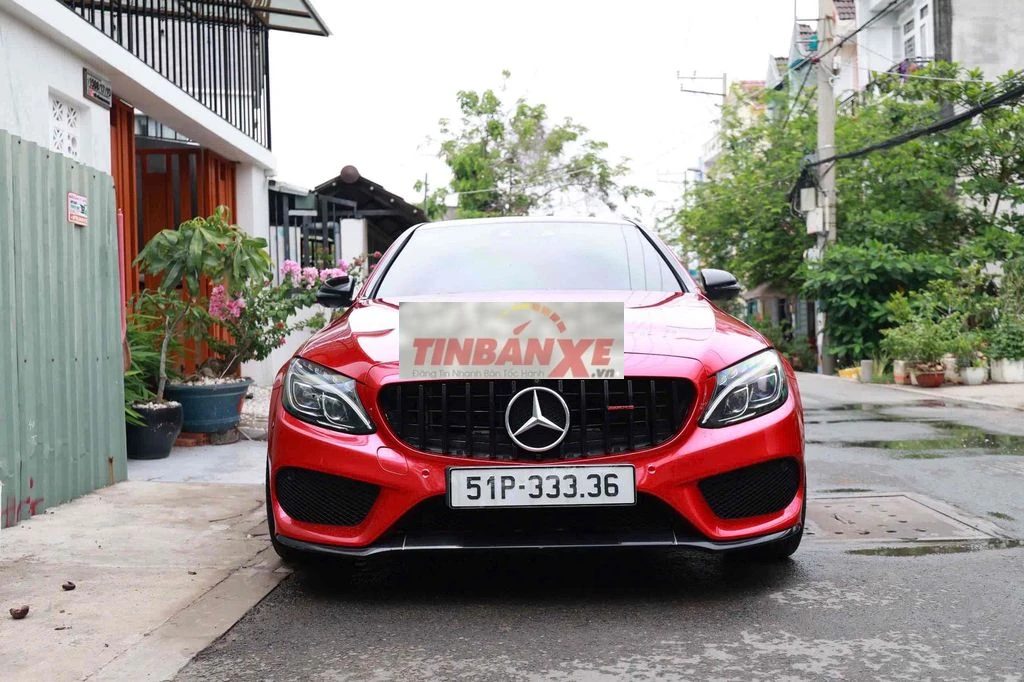 Mercedes C300 2017 up C63,bs tứ quý 3 cực đẹp