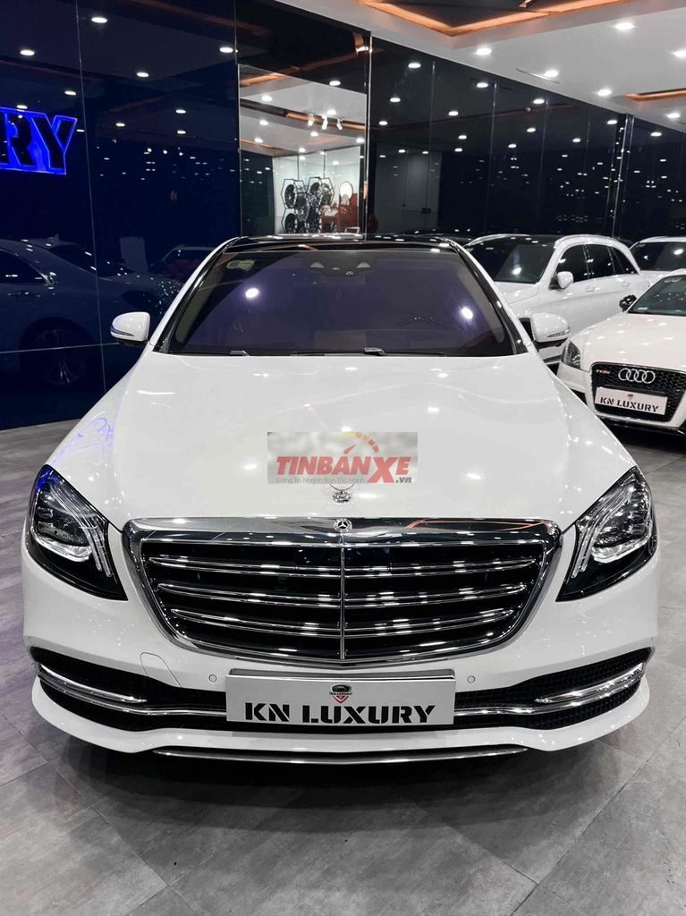 Mercedes S450 Luxury Model 2019 Trắng/ kem