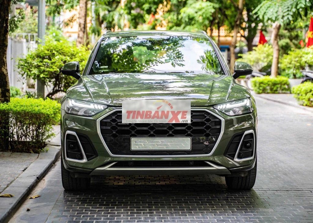 Audi Q5 S-Line 2021 Xanh rêu 36.000 km