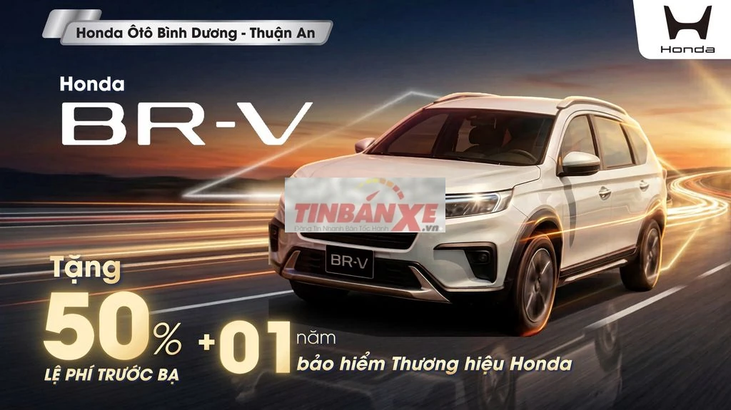 Honda BR-V Khuyến Mãi Tháng 6. Hỗ Trợ Góp 90% ✅