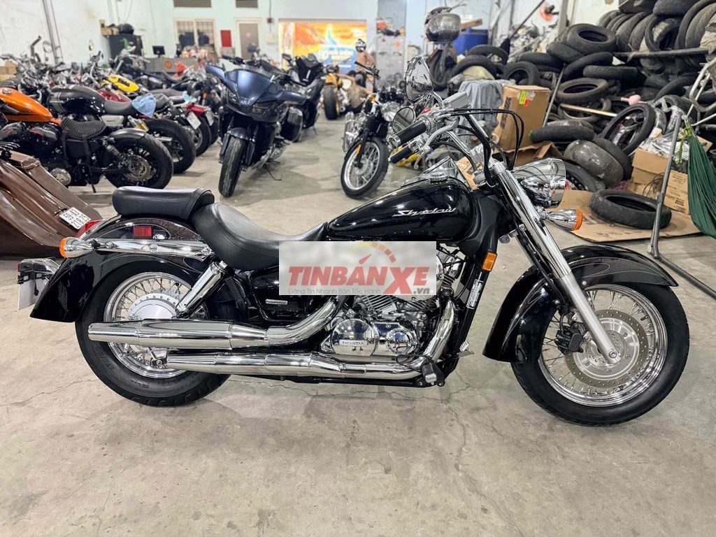 Honda Shadow 750 Aero 2009 bản da trăng