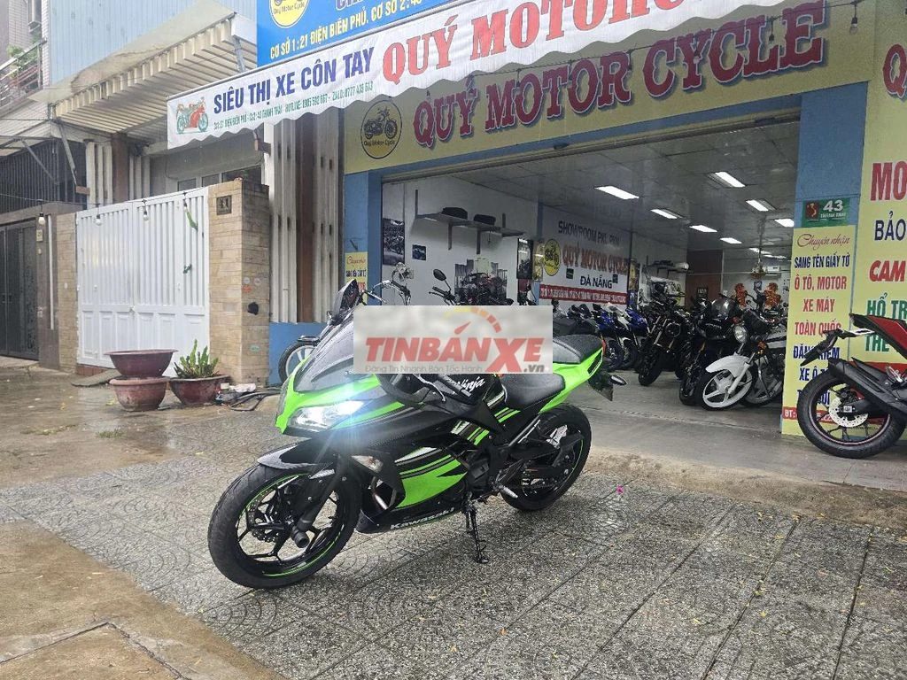 Kawasaki Ninja 300 Đen, Xanh lá