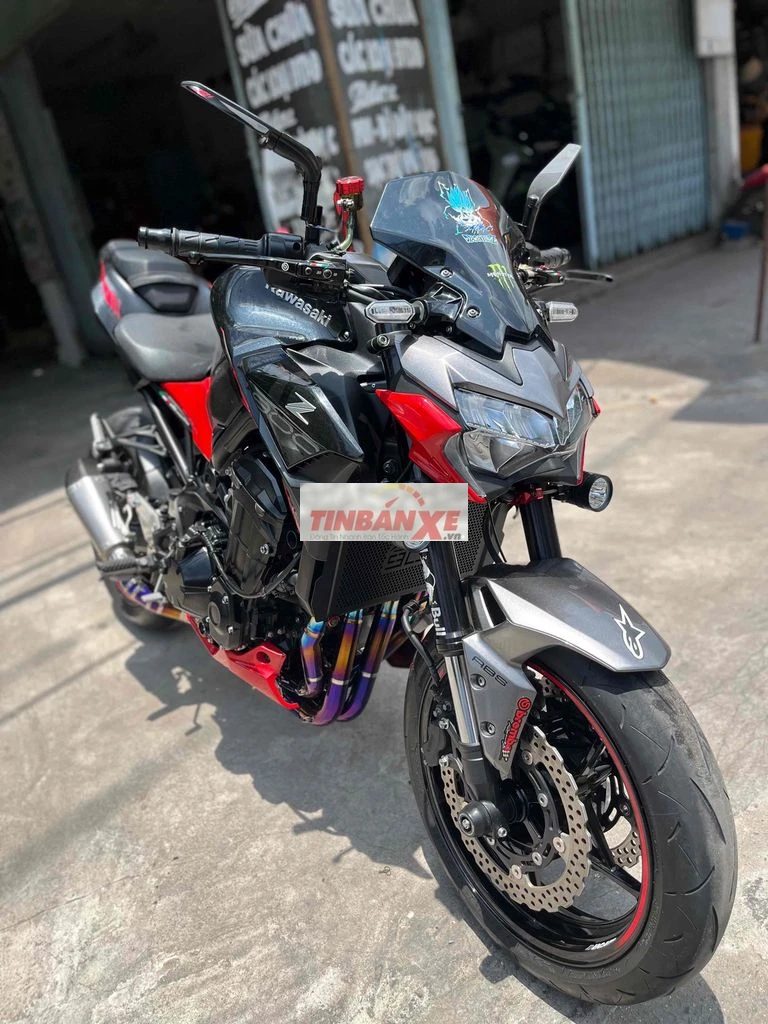 Kawasaki Z900 2023 Đen Đỏ Xám