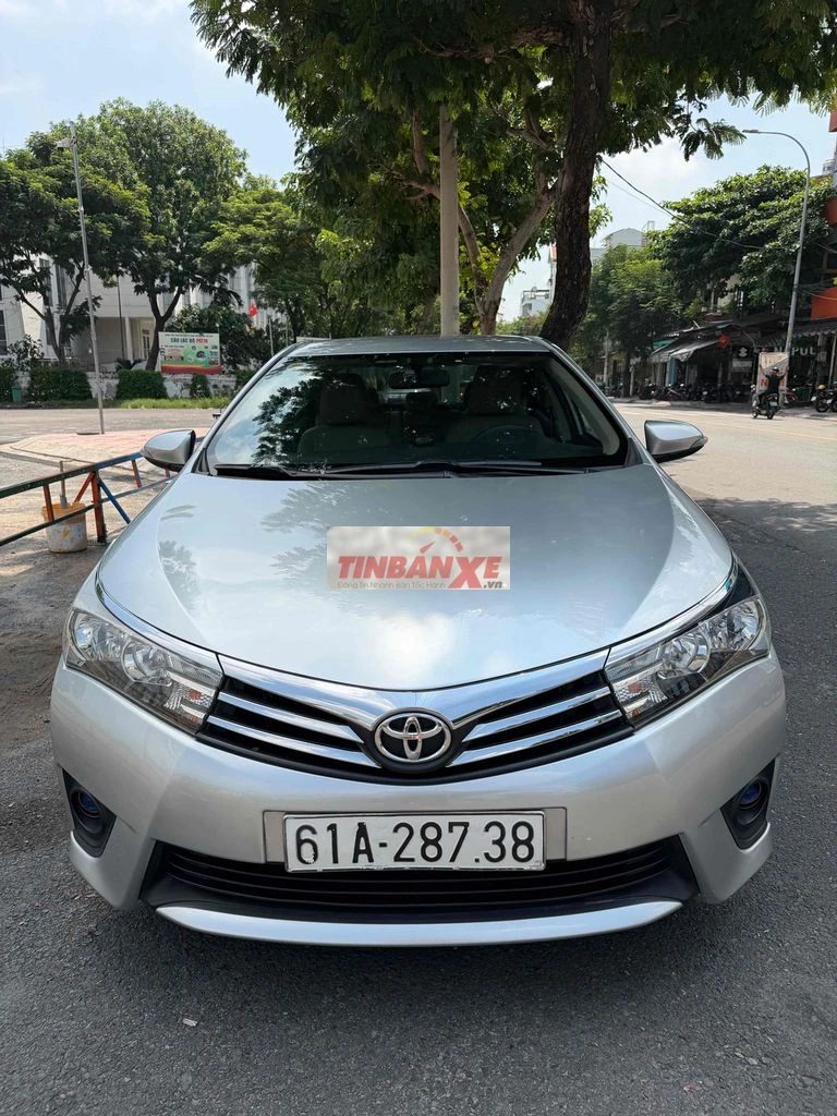Toyota Altis 1.8 G 2016 Bạc 60.000km Cọp chuẩn km