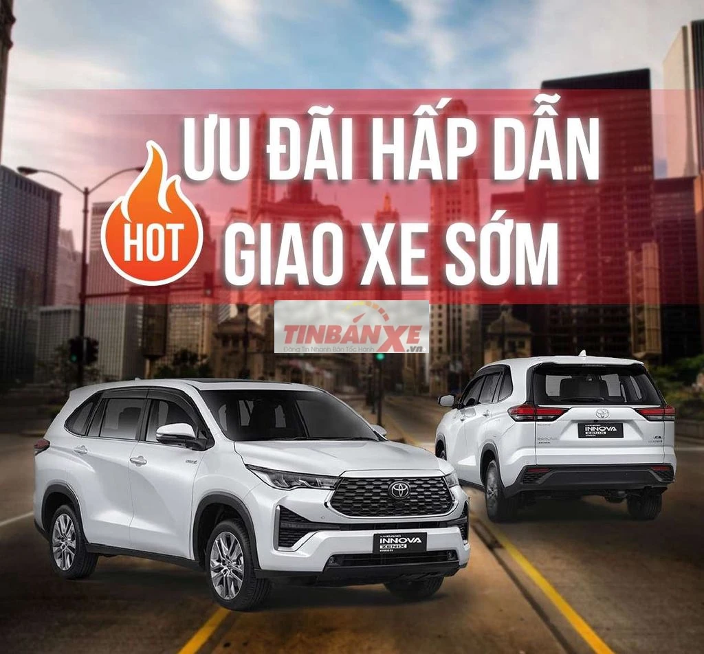 Toyota Innova - Giảm Sốc, Đủ Màu, Giao Ngay