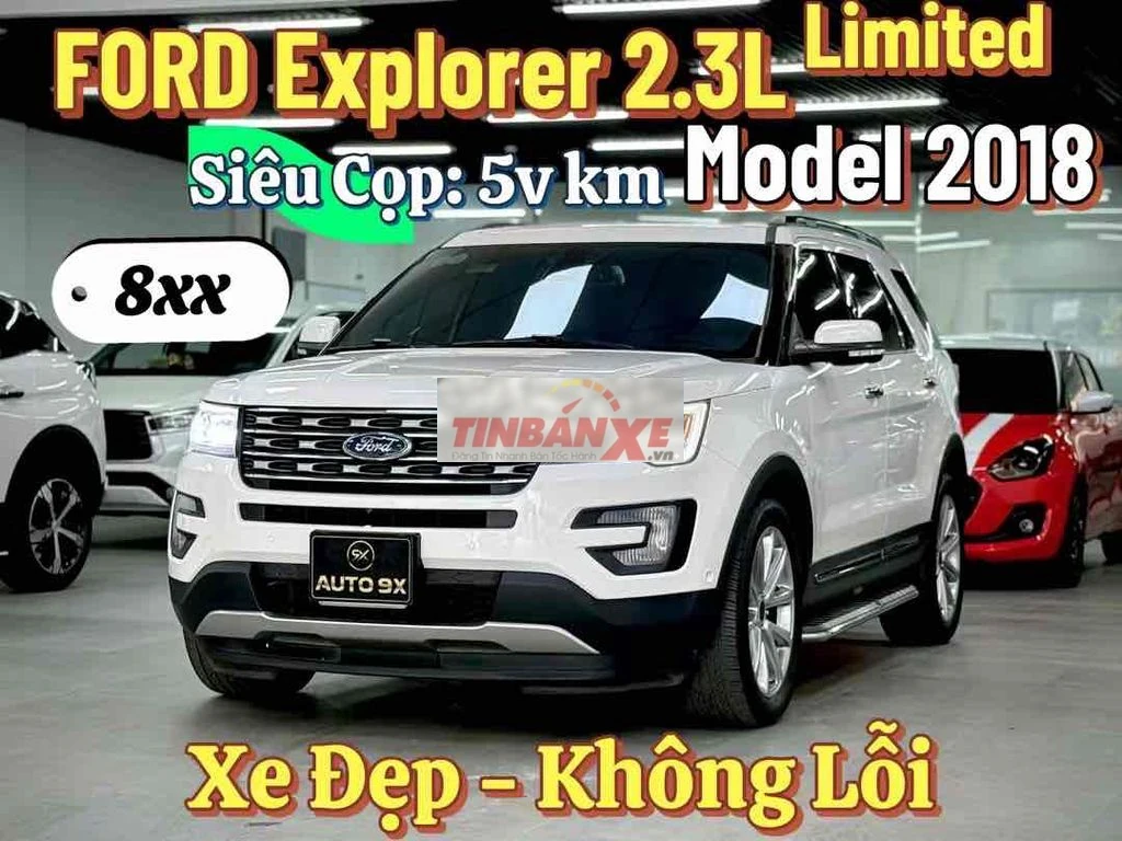 🚘 Ford Explorer 2.3L Limited Model 2018 - Lướt 5v