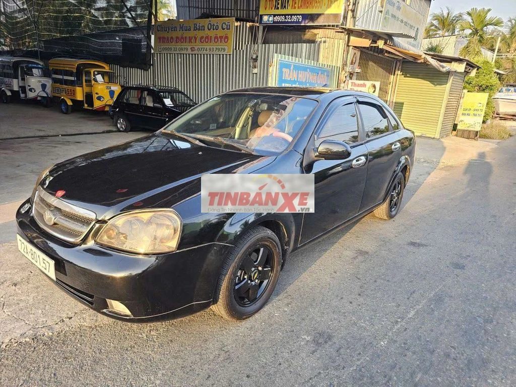 Chevrolet Lacetti 2008 Số sàn 1.6L Đen