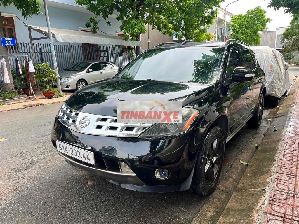 Nissan Murano Z50 SX 2005 Đen Tự động