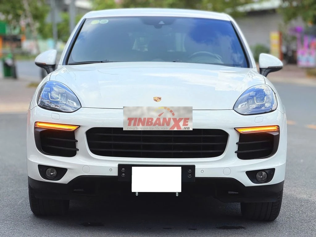 Bán Porsche Cayenne sx 2016 Nhập Đức Trắng NT Nâu