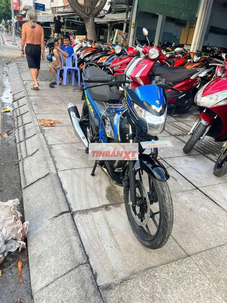 Suzuki Satria Fi 2021 Xanh đen Đã sử dụng