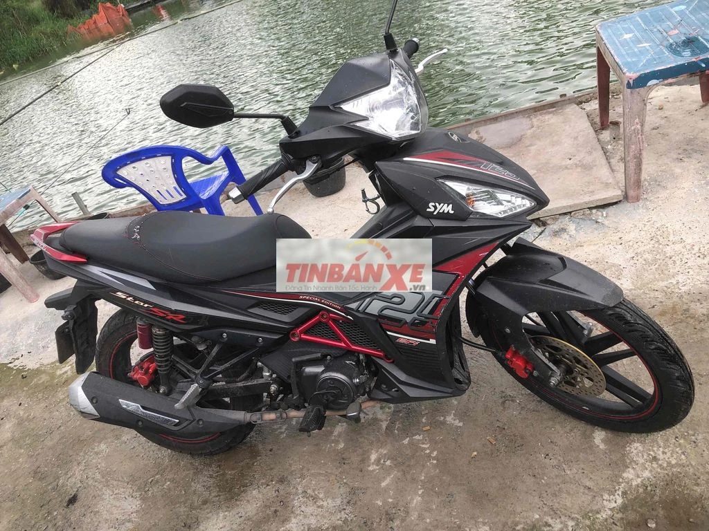 SYM Star SR 2019 Đen đỏ