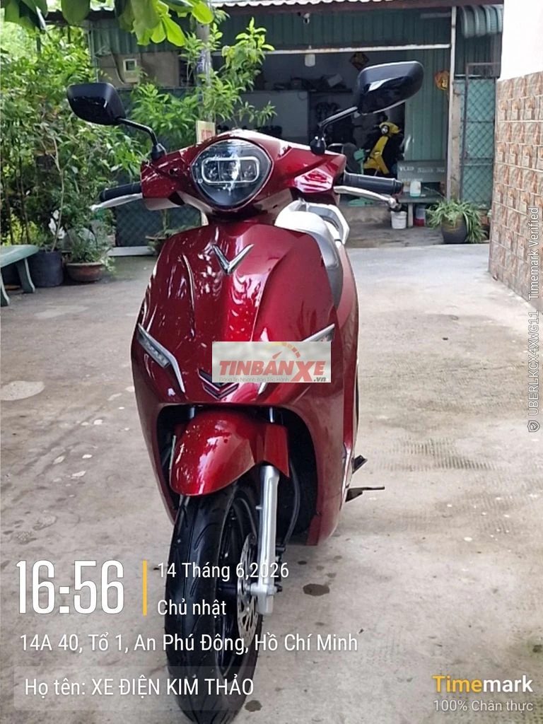 Vinfast FeliZ Neo 2025 đỏ