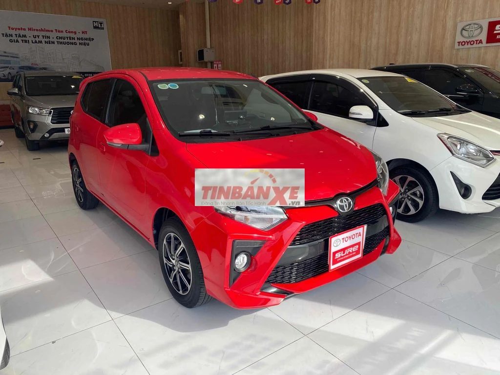 Toyota Wigo 1.2G AT 2021 Tự động Đỏ 34.000km