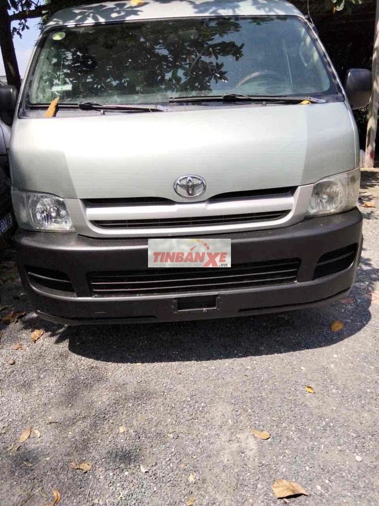Toyota Hiace 2007 Xe khách Xám