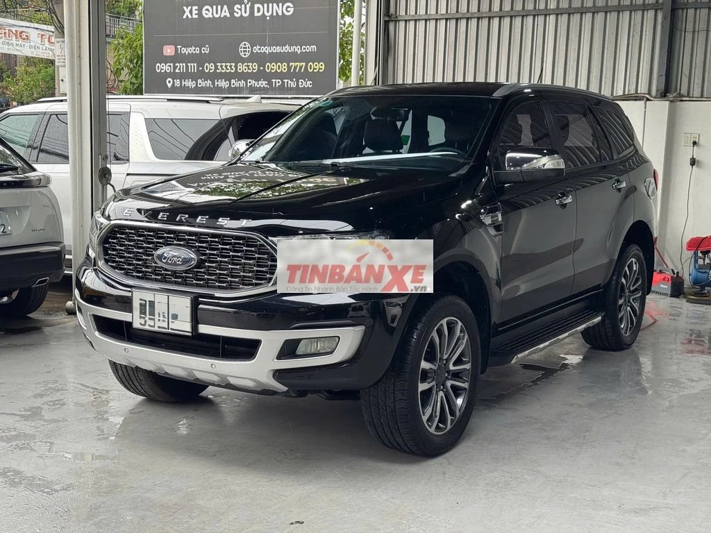 Ford Everest Titanium 2021 4X2 AT Đen 66.000 Km