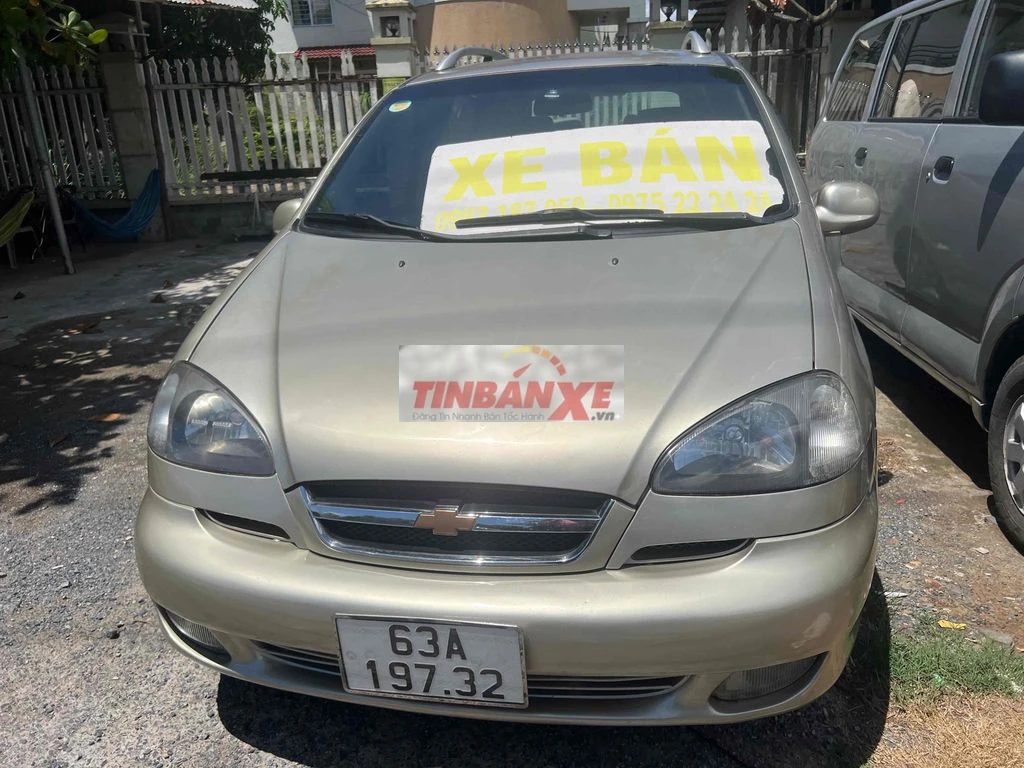 Chevrolet Vivian 2008 Số tự động Vàng cát
