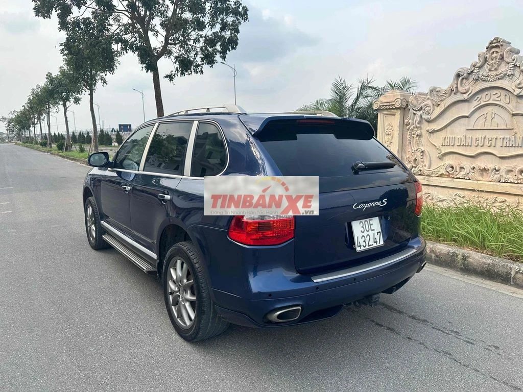 Porsche Cayenne S 2008 Xanh