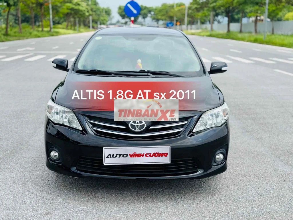 Toyota Altis 2011 1.8G AT Đen