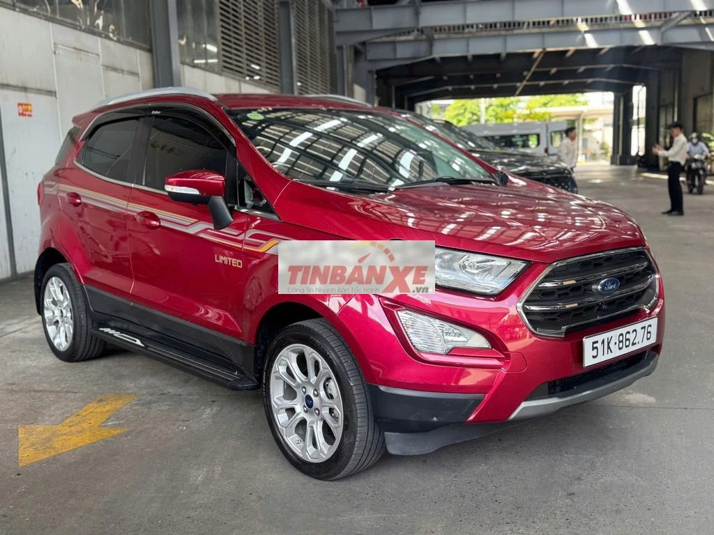 Ford Ecosport 2019 titanium màu đỏ_đi rất ít