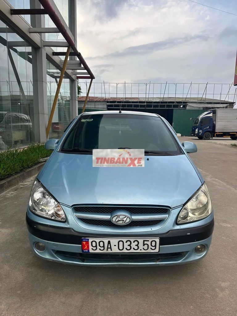 Hyundai Getz 2008 Số sàn Xanh