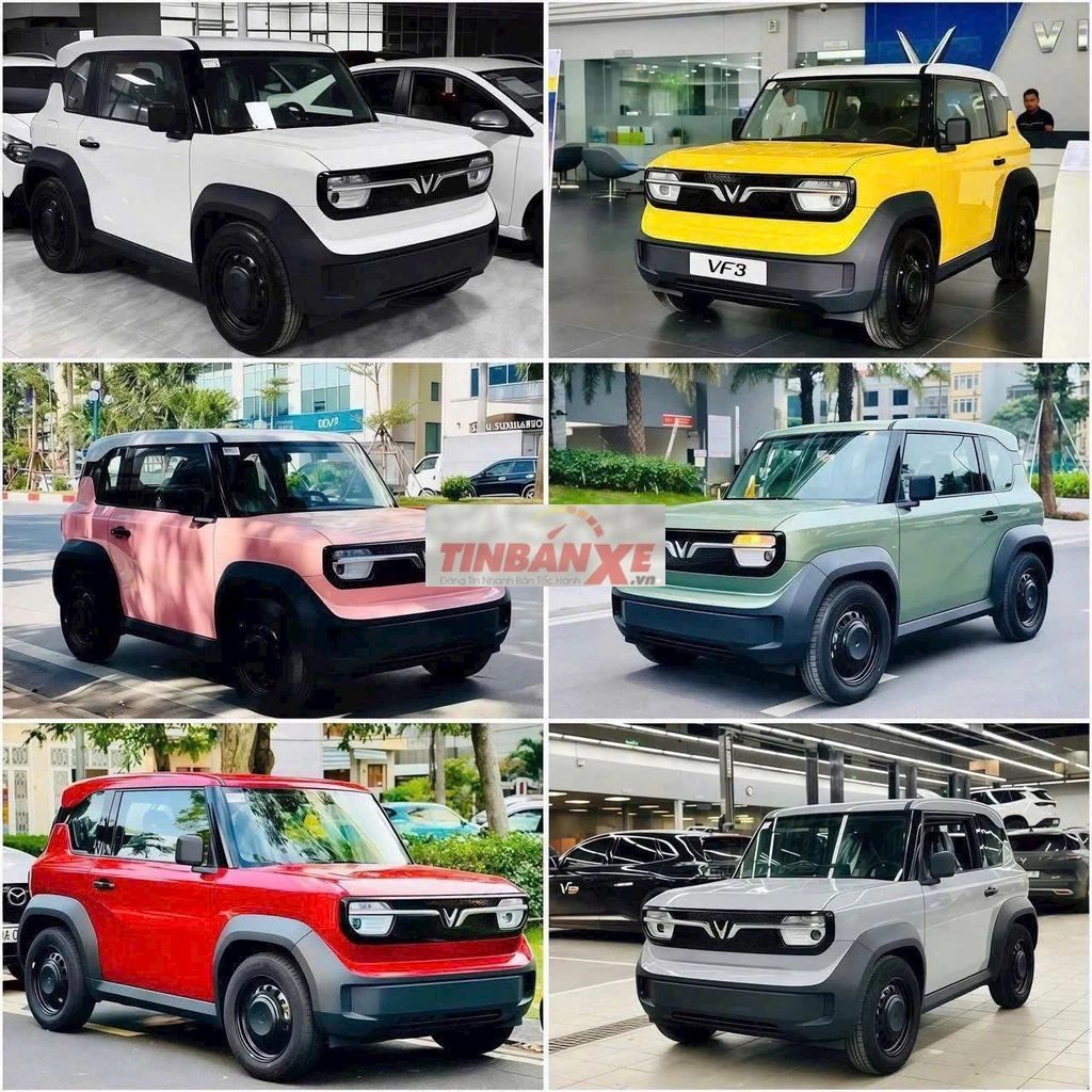VF3 trả trước 45tr, không cần chứng minh thu nhập