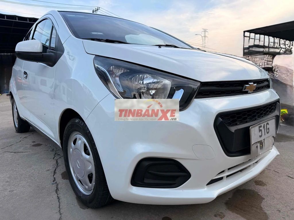 Chevrolet Spark 1.2LS 2018 Số sàn Trắng 78.000 km